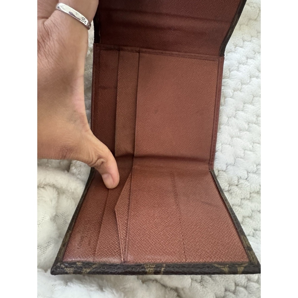 Louis Vuitton Elise Trifold Monogram Compact Wallet Authentic Vintage - Picture 12 of 16